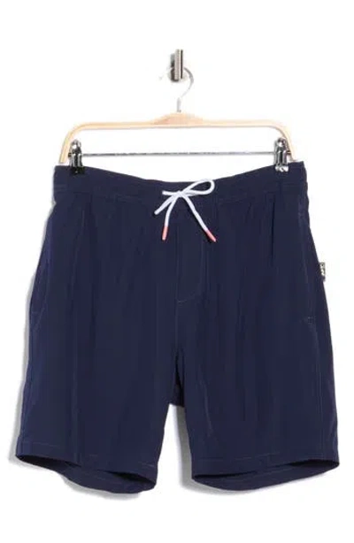 Trunks Surf & Swim Co. Comfort Lined Swim Shorts In Blue
