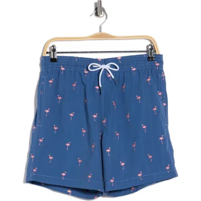 Trunks Surf & Swim Co. Sano 6.5-inch Swim Shorts In Blue