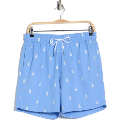 Trunks Surf & Swim Co. Sano 6.5-inch Swim Shorts In Blue