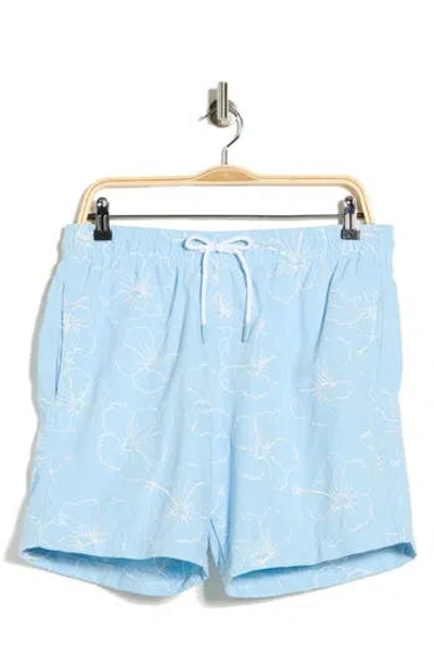 Trunks Surf & Swim Co. Sano 6.5-inch Swim Shorts In Blue