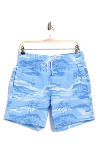 Trunks Surf & Swim Co. Sano 6.5-inch Swim Trunks In Blue