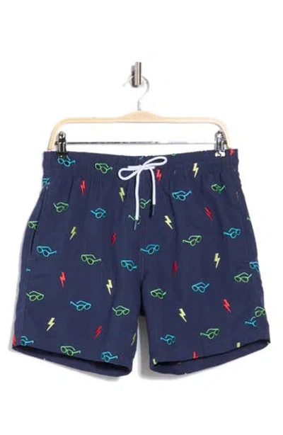 Trunks Surf & Swim Co. Sano 6.5-inch Swim Trunks In Blue