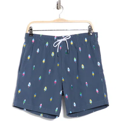 Trunks Surf & Swim Co. Sano 6.5-inch Swim Trunks In Blue