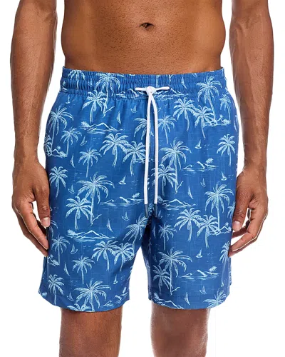 Trunks Surf & Swim Co. Sano Paradise Island 6.5 Swim Trunks In Blue