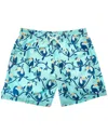 Trunks Surf & Swim Co. Sano Printed Swim Short In Blue