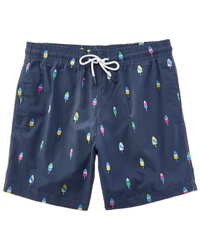 Trunks Surf & Swim Co. Sano Swim Short In Blue