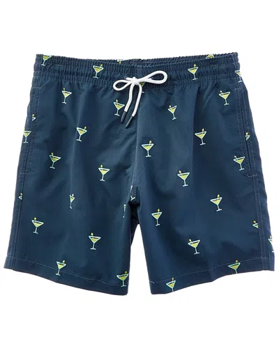 Trunks Surf & Swim Co. Sano Swim Short In Blue