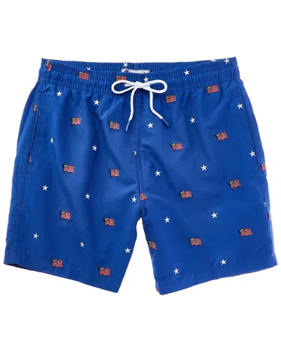 Trunks Surf & Swim Co. Sano Swim Trunk In Blue
