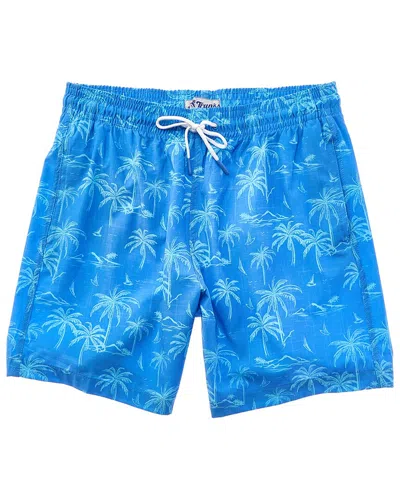 Trunks Surf & Swim Co. Trunks Sano 6.5 Swim Short In Blue
