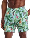 Trunks Surf & Swim Co. Sano Tropical Safari Print 6.5 Swim Trunks