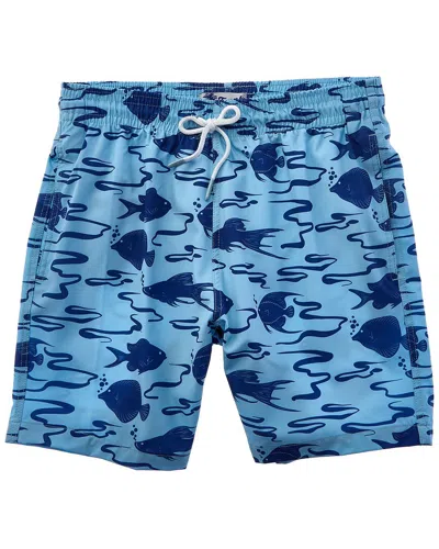 Trunks Surf & Swim Co. Sano Swim Short In Blue