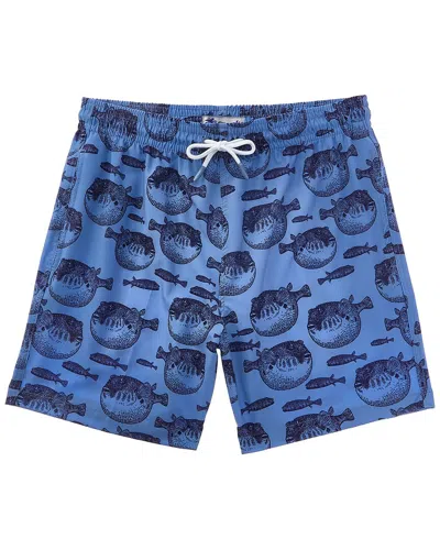 Trunks Surf & Swim Co. Sano Swim Short In Blue
