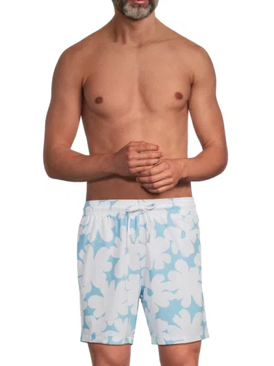 Trunks Surf + Swim Men's Floral-print Swim Shorts