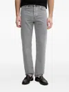 Trussardi 390 스트레이트 진 In Gray