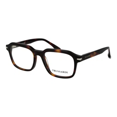 Trussardi Acetate Glasses Men's (frames) In Brown