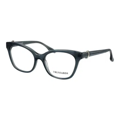 Trussardi Acetate Glasses Women's (frames) In Blue