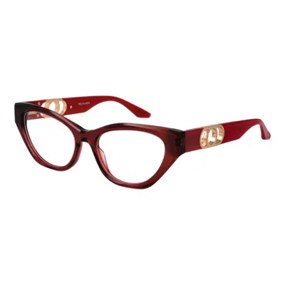 Trussardi Acetate Glasses Women's (frames) In Red