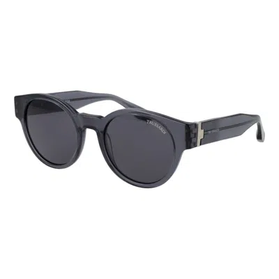 Trussardi Acetate Men's Sunglasses In Grey