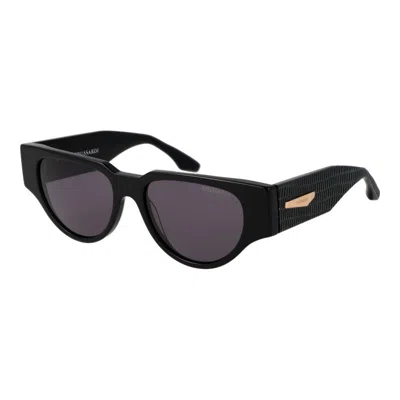 Trussardi Acetate Women's Sunglasses In Black