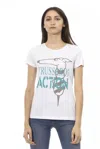 Trussardi Action Chic Printed Tee: Summer Wardrobe Women's Essential