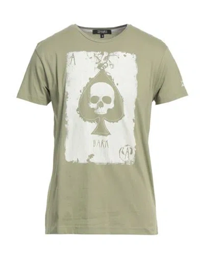 Trussardi Action Man T-shirt Sage Green Size M Cotton