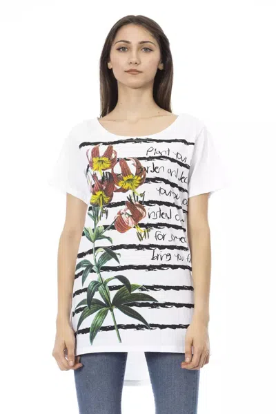 Trussardi Action Cotton Tops & Women's T-shirt In White