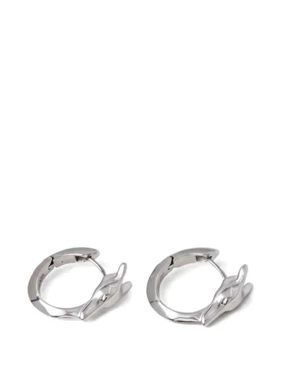 Trussardi 애니멀 셰이프 이어링 In Metallic