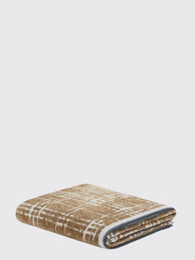 Trussardi Bath And Beach Towels Lifestyle In Brown
