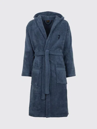 Trussardi Bathrobes Lifestyle In Blue
