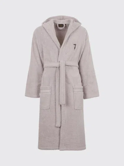 Trussardi Bathrobes Lifestyle In Gray