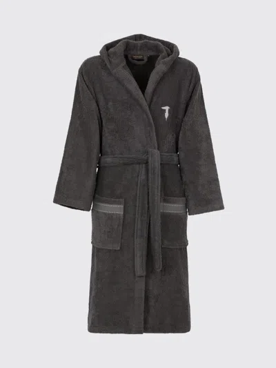 Trussardi Bathrobes Lifestyle In Gray