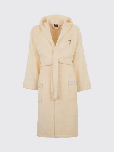 Trussardi Bathrobes Lifestyle In Neutral