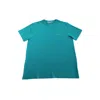 Shop Trussardi Beachwear Blue Cotton Men's T-shirt