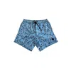 Shop Trussardi Beachwear Blue Polyester Men's Swimwear
