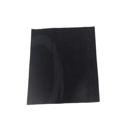 Trussardi Beachwear Cotton Men Beach Men's Towel In Black
