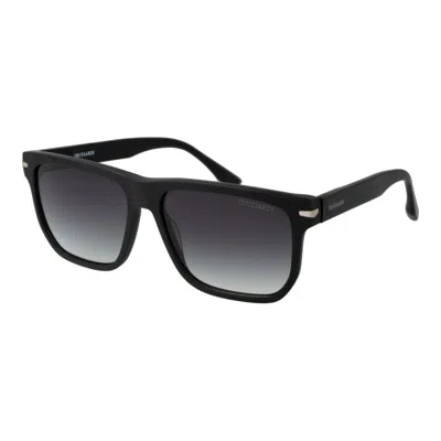 Trussardi Black Acetate Sunglasses