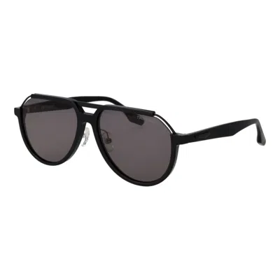 Trussardi Black Acetate Sunglasses