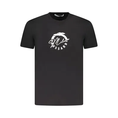 Trussardi Black Cotton Men T-shirt