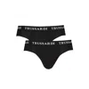 Trussardi Black Cotton Men Underwear Pack In Black