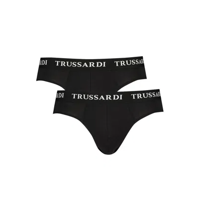 Trussardi Black Cotton Men Underwear Pack