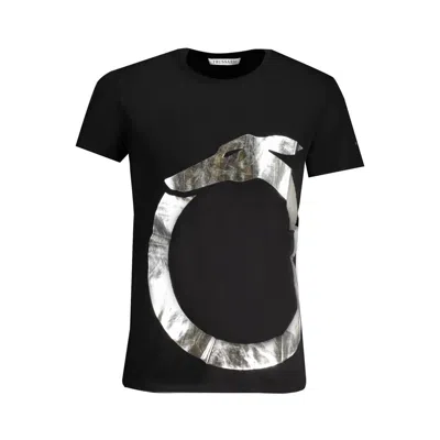 Trussardi Black Cotton T-shirt