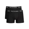 Trussardi Black Cotton Underwear In Black