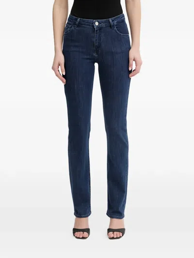 Trussardi 패치 진 In Blue