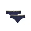 Trussardi Blue Cotton Underwear In Blue
