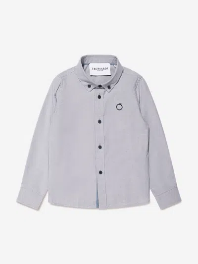 Trussardi Babies' Boys Rahill Shirt In Grey