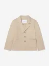 Trussardi Boys Theoden Jacket In Beige