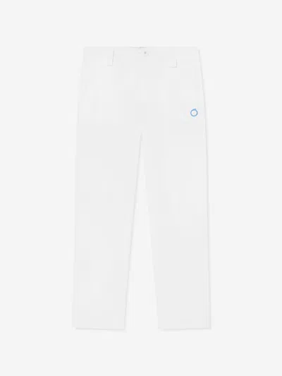 Trussardi Babies' Boys Tofinuo Logo Trousers In White