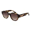Trussardi Brown Acetate Sunglasses In Brown