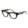 Trussardi Brown Women Glasses Frame In Black