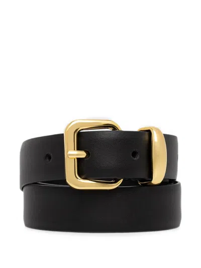 Trussardi Buckle-fastening Belt In Black